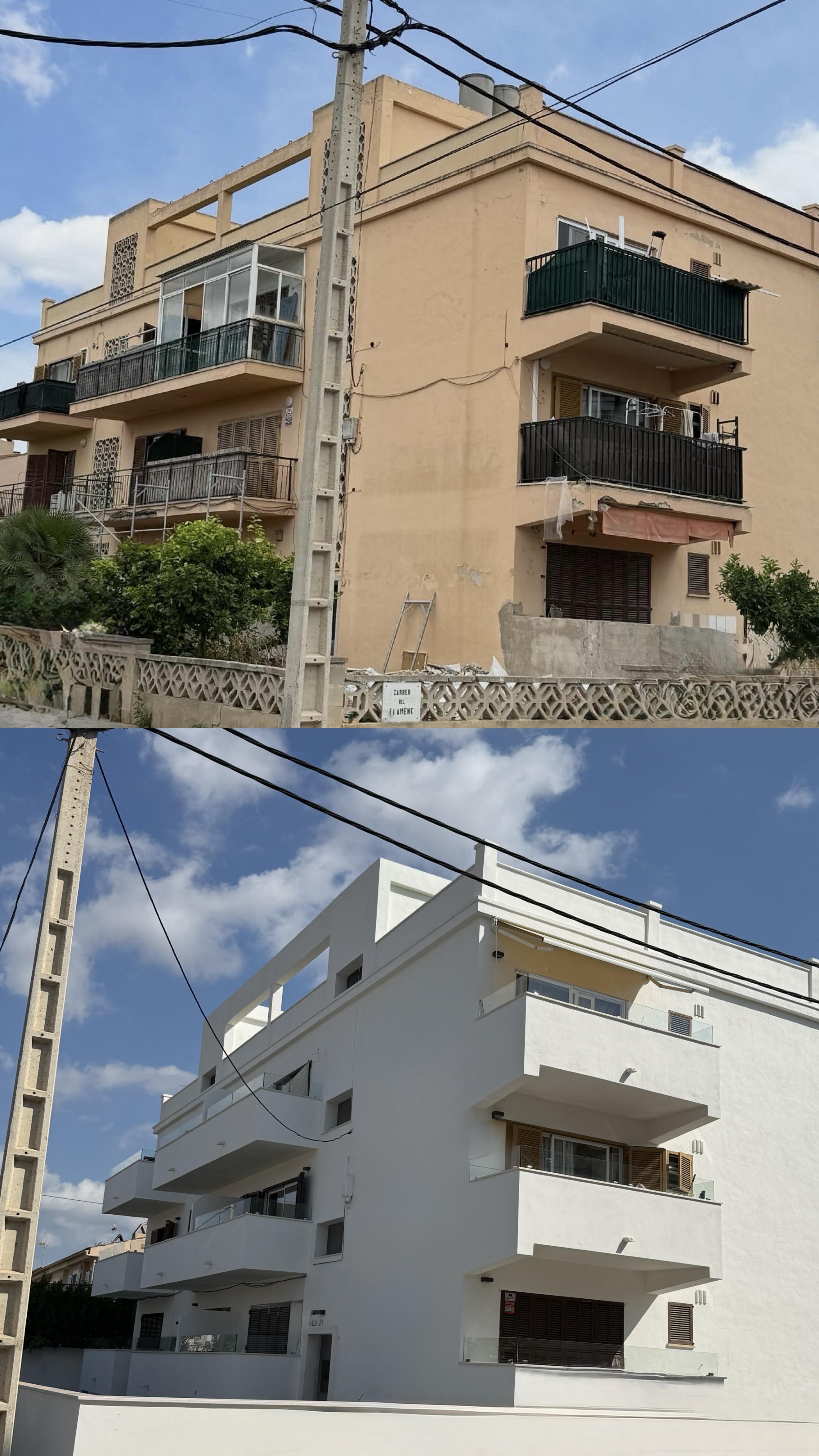 Impermeabilización de terraza en Calvià